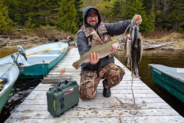 Pêche et activités nature à la pourvoirie Trudeau
